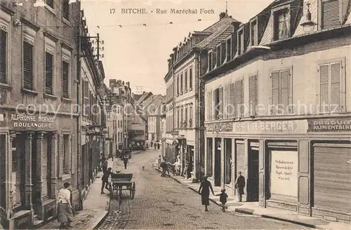 AK / Ansichtskarte Bitche_Moselle Rue Marechal Foch Bitche_Moselle