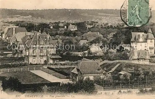 AK / Ansichtskarte Deauville Vue generale Deauville