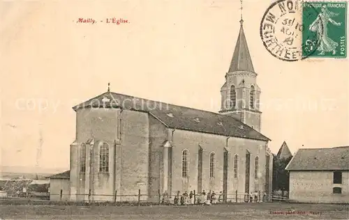 AK / Ansichtskarte Mailly sur Seille Eglise Kirche Mailly sur Seille