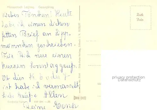 AK / Ansichtskarte Leipzig Georgiring Leipzig