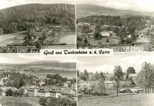 AK / Ansichtskarte Taubenheim_Spree Teilansichten Taubenheim Spree