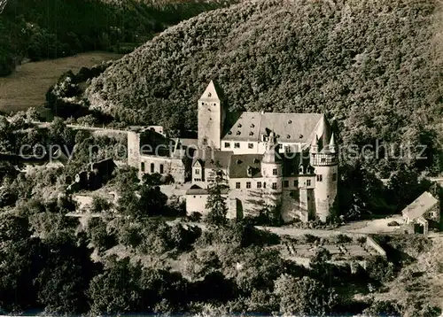 AK / Ansichtskarte Mayen Schloss Buerresheim Fliegeraufnahme Mayen