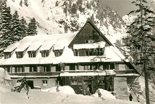 AK / Ansichtskarte Hohe_Tatra Bergbaude Kapitaen Moravka Hohe_Tatra