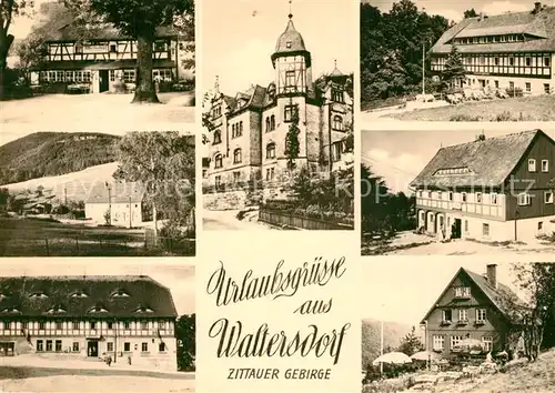 AK / Ansichtskarte Waltersdorf_Zittau Betriebsferienheim Hubertusbaude Waltersdorf Zittau