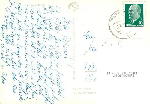 AK / Ansichtskarte Pirna_Elbe Panorama 