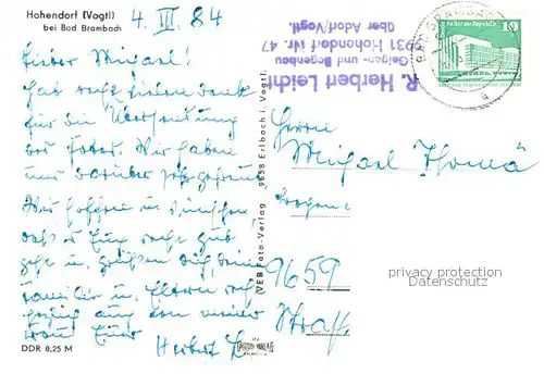 AK / Ansichtskarte Hohendorf_Vogtland Teilansichten Gasthaus Zum Wiesenthal Hohendorf_Vogtland