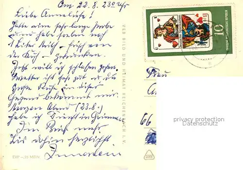 AK / Ansichtskarte Zwickau_Sachsen HOG Ringcafe HO Hotel Wagner Robert Schumann Denkmal Schedewitzer Bruecke Hauptmarkt Zwickau Sachsen