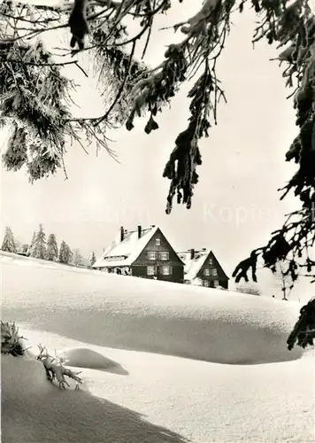 AK / Ansichtskarte Vogtland_Region Winteridyll Vogtland_Region