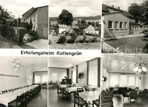AK / Ansichtskarte Kottengruen_Werda Erholungsheim Teilansichten Kottengruen Werda