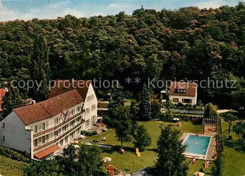 AK / Ansichtskarte Bad_Duerkheim Garten Hotel Heusser Bad_Duerkheim