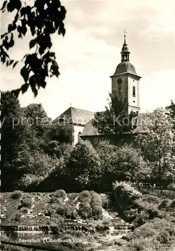 AK / Ansichtskarte Bernstadt_Eigen Kirche 