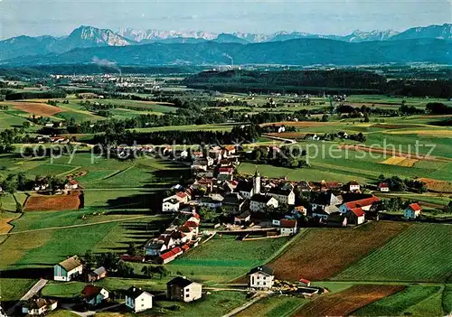 AK / Ansichtskarte Neukirchen_Voeckla Fliegeraufnahme Neukirchen_Voeckla