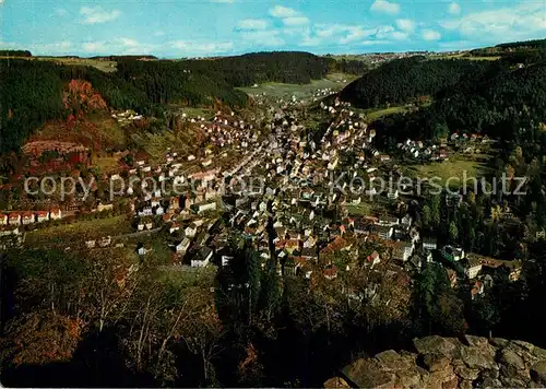 AK / Ansichtskarte Schramberg Blick vom Schlossberg Schramberg