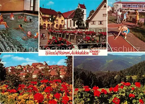 AK / Ansichtskarte Aichhalden_Schramberg Hallenbad Markt Minigolf Panorama Aichhalden Schramberg