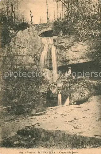 AK / Ansichtskarte Chambery_Savoie Cascade de Jacob Chambery Savoie