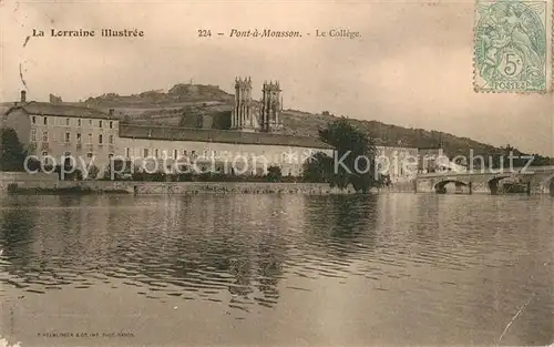 AK / Ansichtskarte Pont a Mousson 
La College Pont a Mousson