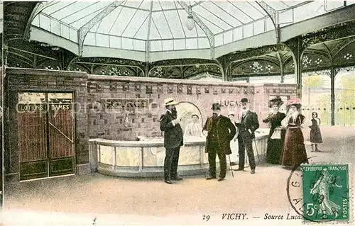 AK / Ansichtskarte Vichy_Allier Souce Lucas Vichy Allier