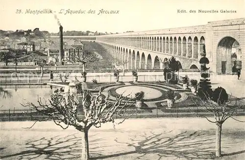AK / Ansichtskarte Montpellier_Herault Aqueduc des Arceaux Montpellier Herault