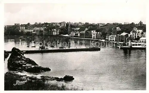 AK / Ansichtskarte Belle Ile en Mer Vue generale de Sauzon Belle Ile en Mer