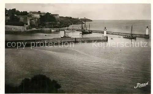 AK / Ansichtskarte Belle Ile en Mer Vue generale du Port du Palais Belle Ile en Mer