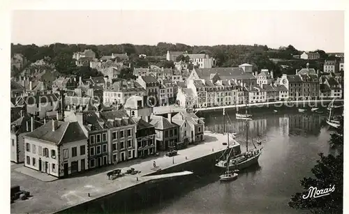 AK / Ansichtskarte Belle Ile en Mer Vue generale du Port du Palais Belle Ile en Mer