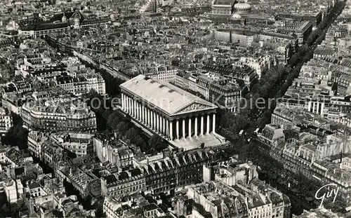 AK / Ansichtskarte Paris Eglise de la Madelene Vue aerienne Paris