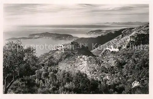 AK / Ansichtskarte Cap Ferrat et lEsterel vus de la Grande Corniche Cap Ferrat