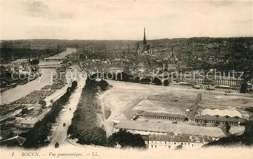 AK / Ansichtskarte Rouen Vue panoramique Rouen