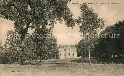 AK / Ansichtskarte Mereville_Essonne Le Parc du Chateau Mereville_Essonne
