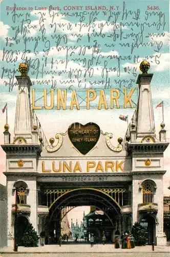 AK / Ansichtskarte Lunapark Coney Island  Lunapark