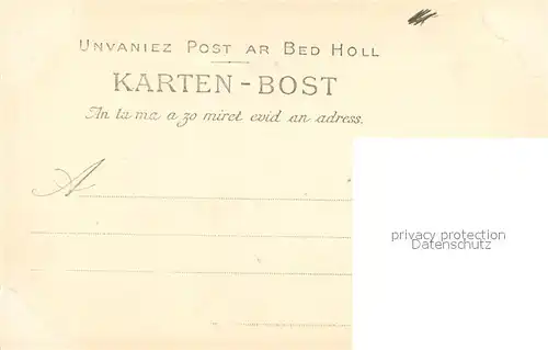 AK / Ansichtskarte Ile de Batz Vue generale du bourg Eglise Ile de Batz