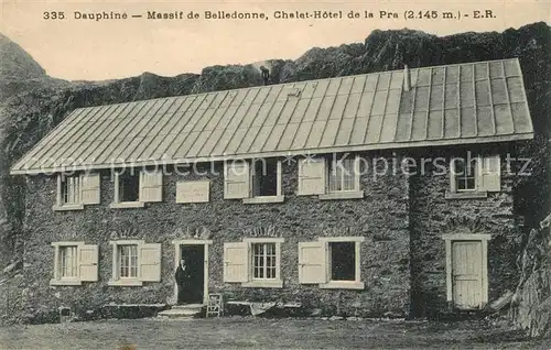 AK / Ansichtskarte Revel_Isere Massif de Belledonne Chalet Hotel de la Pra Revel Isere