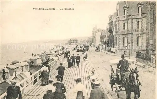 AK / Ansichtskarte Villers sur Mer Les Planches Villers sur Mer