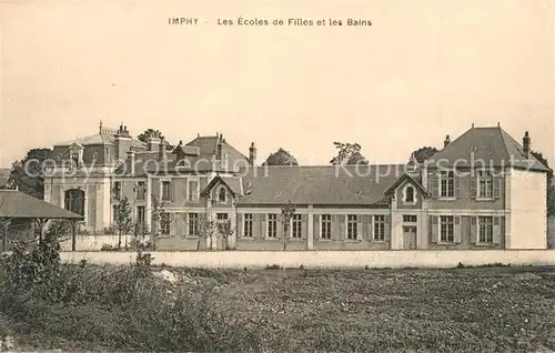 AK / Ansichtskarte Imphy Les Ecoles de Filles et les Bains Imphy