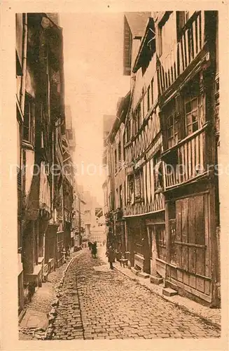 AK / Ansichtskarte Lisieux La Rue aux Fevres Lisieux