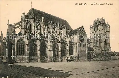 AK / Ansichtskarte Beauvais Eglise Saint Etienne Beauvais