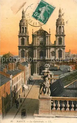 AK / Ansichtskarte Nancy_Lothringen La Cathedrale Nancy Lothringen