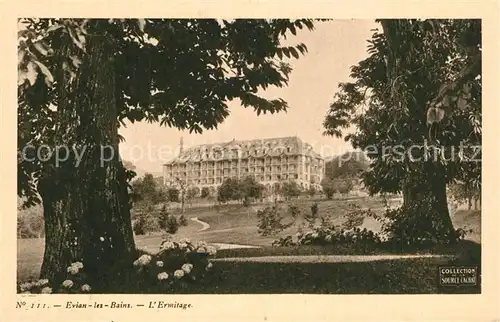 AK / Ansichtskarte Evian les Bains_Haute_Savoie Ermitage Evian les Bains_Haute