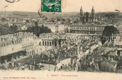 AK / Ansichtskarte Nancy_Lothringen Vue panoramique Nancy Lothringen