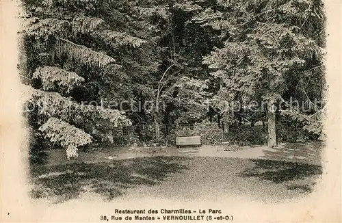 AK / Ansichtskarte Vernouillet_d_Eure et Loir Restaurant des Charmilles Le Parc Vernouillet_d