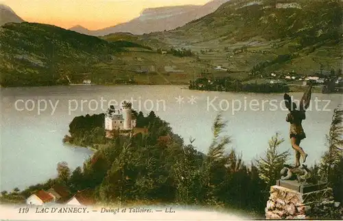 AK / Ansichtskarte Annecy_Haute Savoie Lac dAnnecy Duingt et Talloires Annecy Haute Savoie