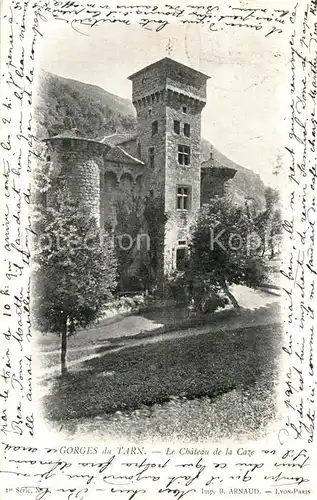 AK / Ansichtskarte Gorges_du_Tarn Le Chateau de la Caze Gorges_du_Tarn