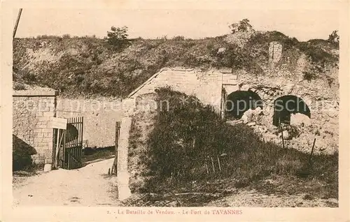 AK / Ansichtskarte Verdun_Meuse Le Fort de Tavannes Verdun Meuse