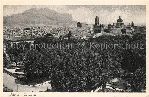 AK / Ansichtskarte Palermo_Sicilia Panorama Palermo_Sicilia