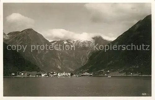 AK / Ansichtskarte Norge_Norwegen Balholm med Essefjord Norge Norwegen