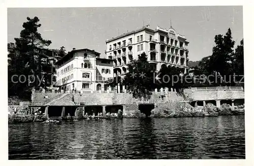AK / Ansichtskarte Lovran Hotel Beograd Lovran