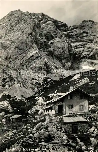 AK / Ansichtskarte Hesshuette mit Hochtor Hesshuette