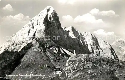 AK / Ansichtskarte Pichlhuette_Kaernten mit Seekopf und Blegengebirge 