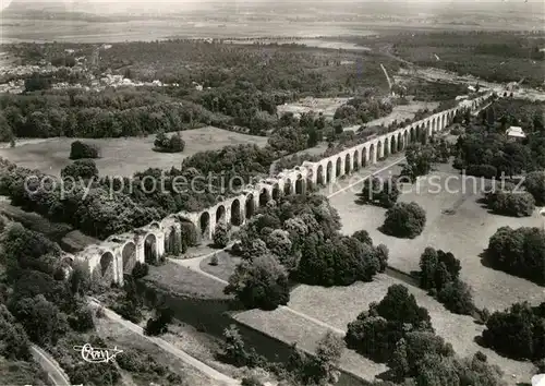 AK / Ansichtskarte Maintenon Vue aerienne Ancien Aqueduc Maintenon
