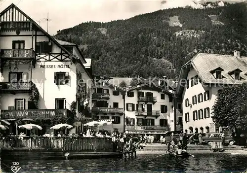 AK / Ansichtskarte St_Wolfgang_Wolfgangsee Weisses Roessl St_Wolfgang_Wolfgangsee